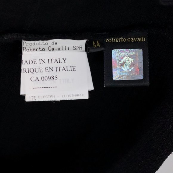 Roberto Cavalli Black Halter Top - Picture 7 of 8